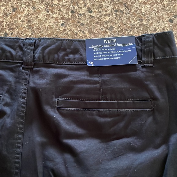 Black Jean Capris - Picture 2 of 3